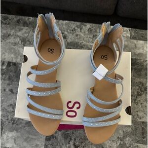 Light blue SO Sandals